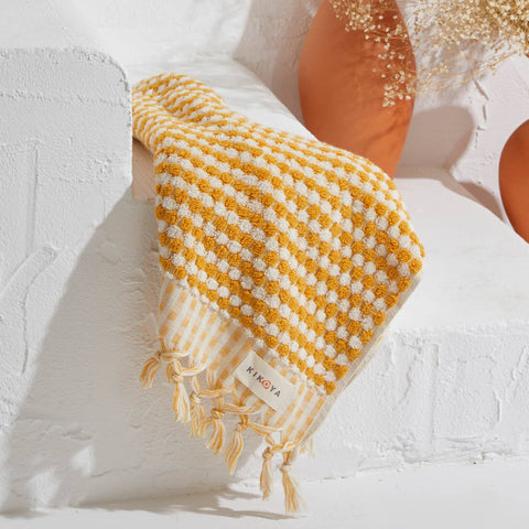 Pompom Bubble Hand Towel