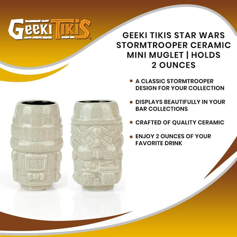 Geeki Tikis Star Wars Storm Trooper Mug - Discontinued