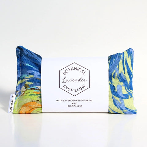 Lavender Eye Pillow - Blue Starry Night