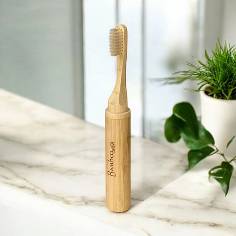 Compostable Bamboo Travel Toothbrush