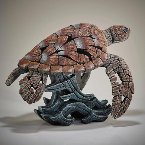 Edge Sculpture Sea Turtle Figure