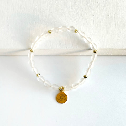 Birth Flower Bracelet - April