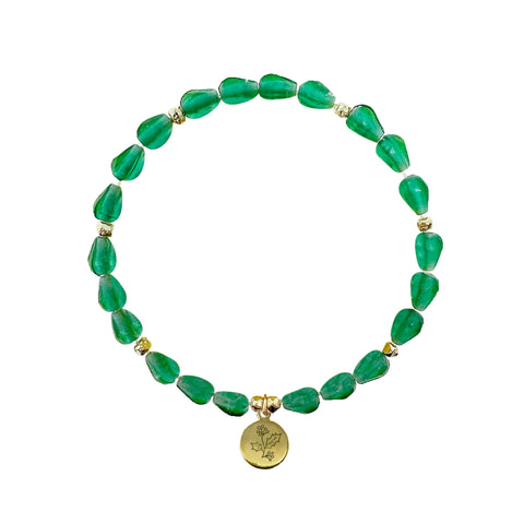 Birth Flower Bracelet - December