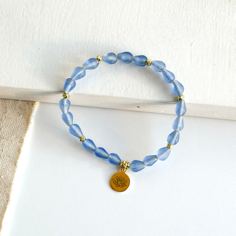 Birth Flower Bracelet - July