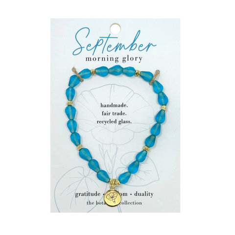 Birth Flower Bracelet - September