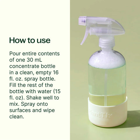 Glass Spray Bottle - Chamomile Sleeve