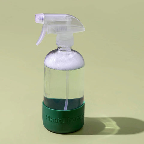 Glass Spray Bottle - Forest Green Sleeve