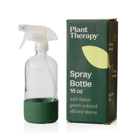 Glass Spray Bottle - Forest Green Sleeve