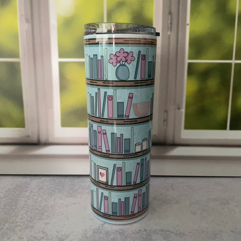 20oz Tumbler - Bookcase