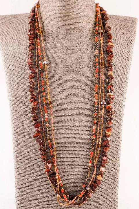 Long Rock Necklace