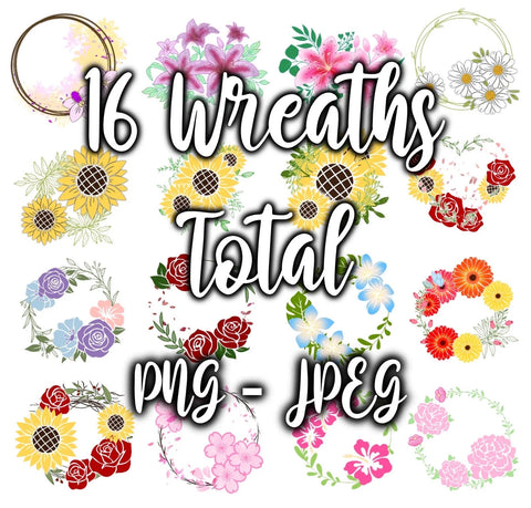 Flower Wreaths Files