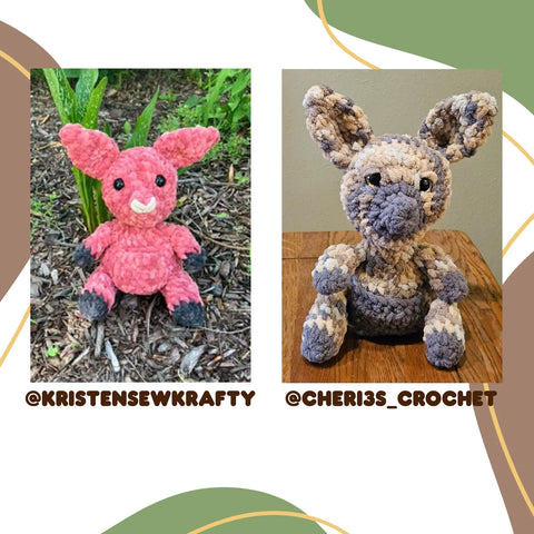 Riley the Kangaroo Crochet Pattern