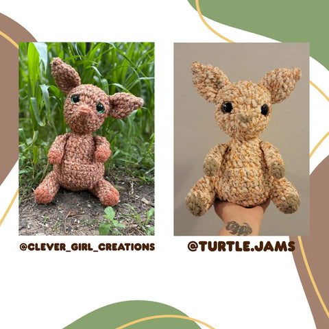 Riley the Kangaroo Crochet Pattern