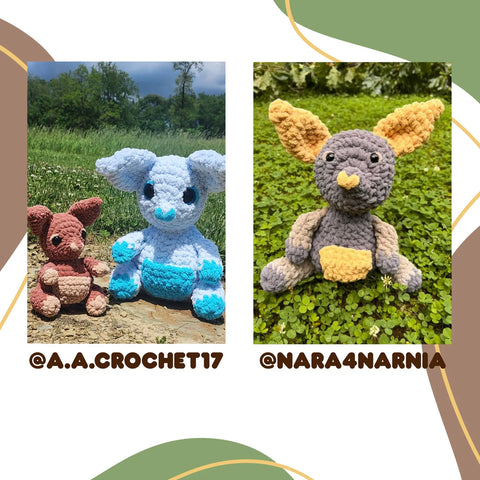 Riley the Kangaroo Crochet Pattern