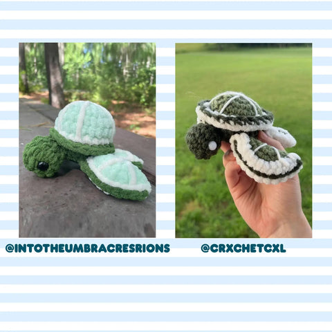 Citrus Turtle Crochet Pattern
