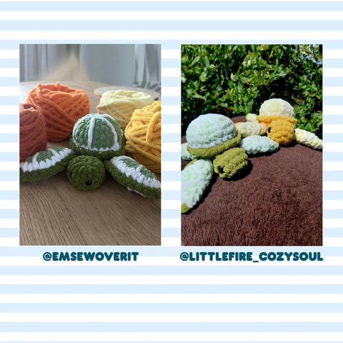 Citrus Turtle Crochet Pattern
