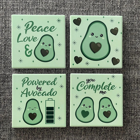 Avocado Lover Coasters
