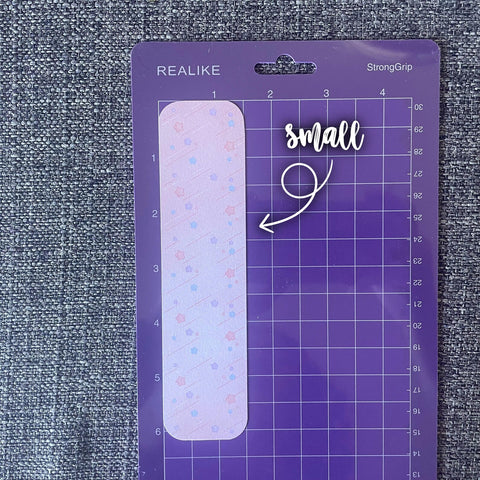 Puffy Stars Cardstock Bookmark