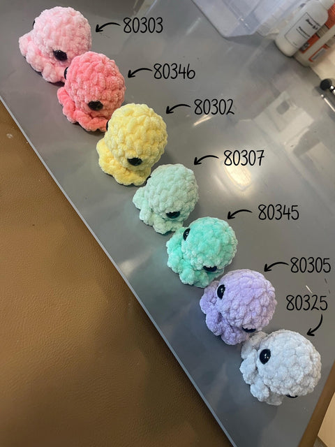 Mini Octopus Crochet Plushie