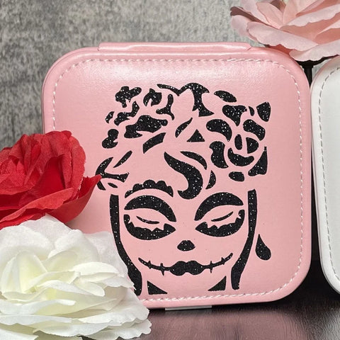 Day of the Dead Themed Jewelry Case