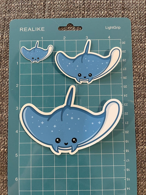 Manta Ray Sticker