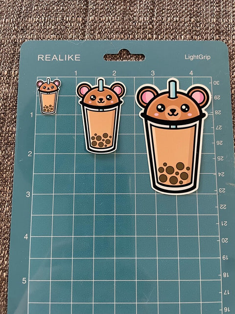 Boba Teddy Sticker