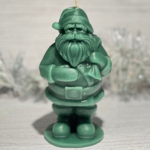 Santa Beeswax Candle (unscented)