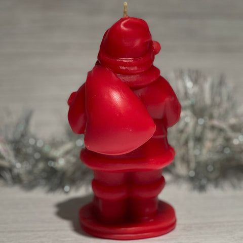 Santa Beeswax Candle (unscented)