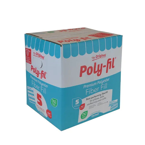 The Original Poly-fil Premium Polyester Fiber Fill - 5lb Box